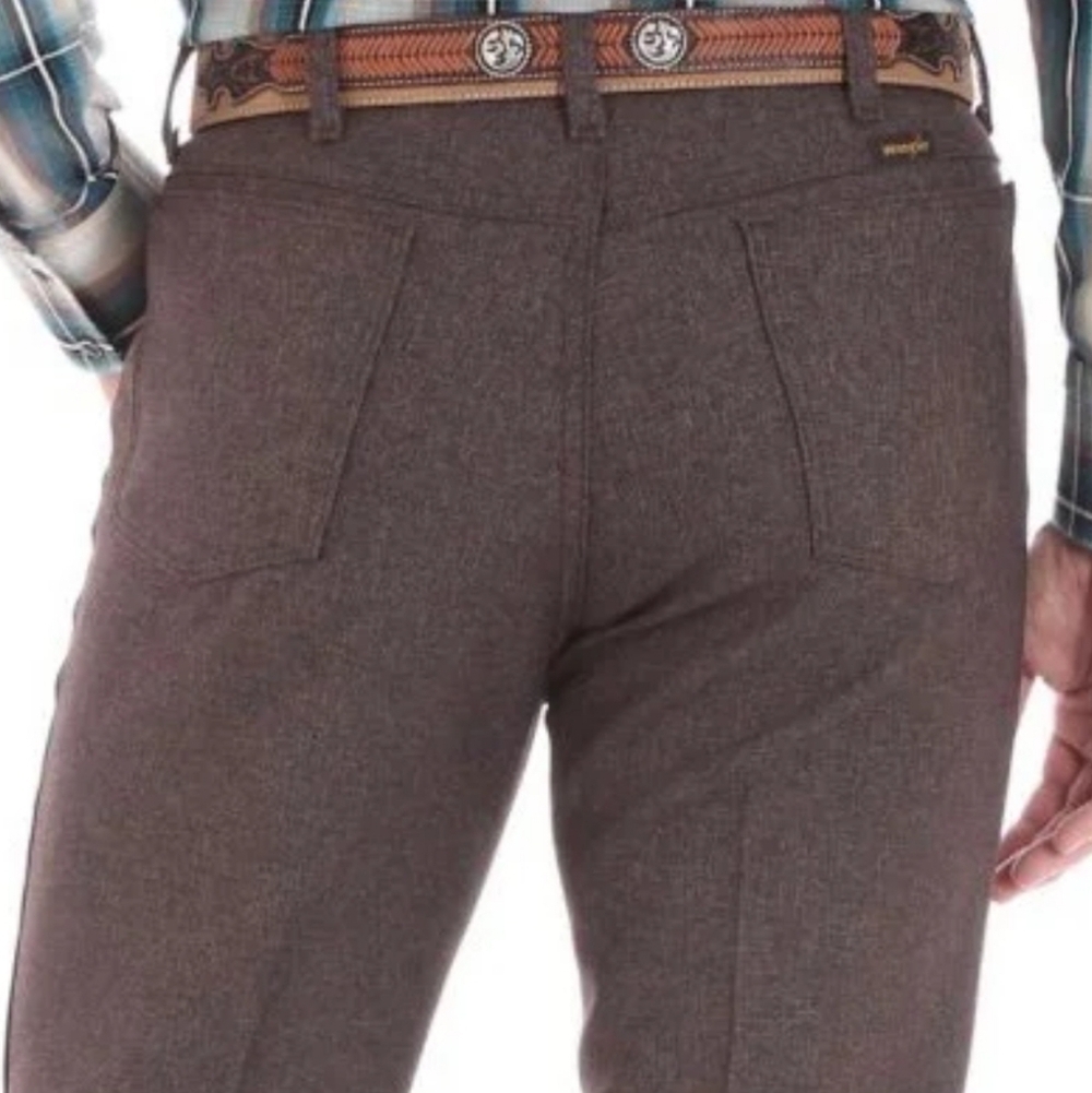 Wrangler 82H0 Wrancher Polyester Boot Jeans Trousers - Picture 3 of 6